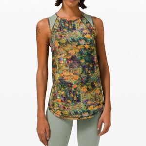 ✨ Lululemon Sculpt Tank SeaWheeze Glitch Starlight Tapestry Mesh